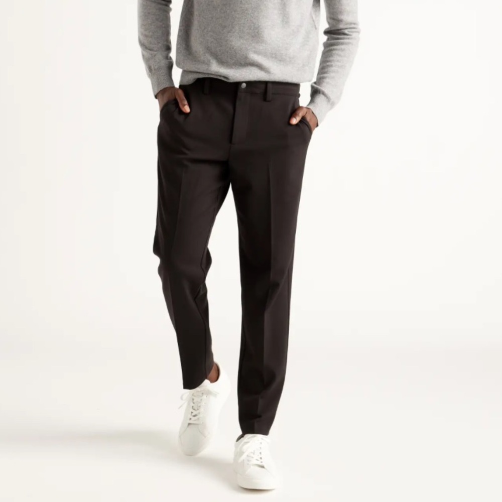 Quince Men's Dark Brown Chinos